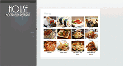 Desktop Screenshot of house-sushi.com